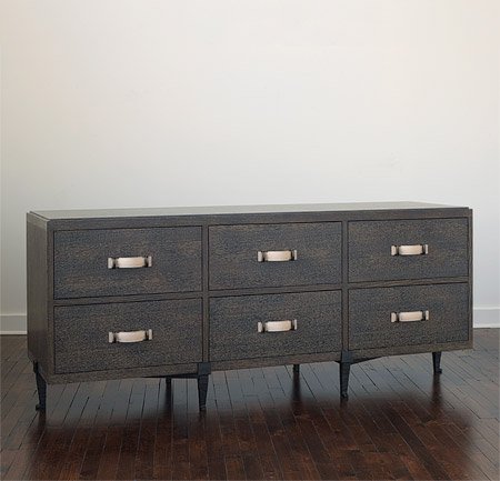 Trepied 6-Drawer Cabinet — Mattaliano Desks, Cabinets & Bookcases