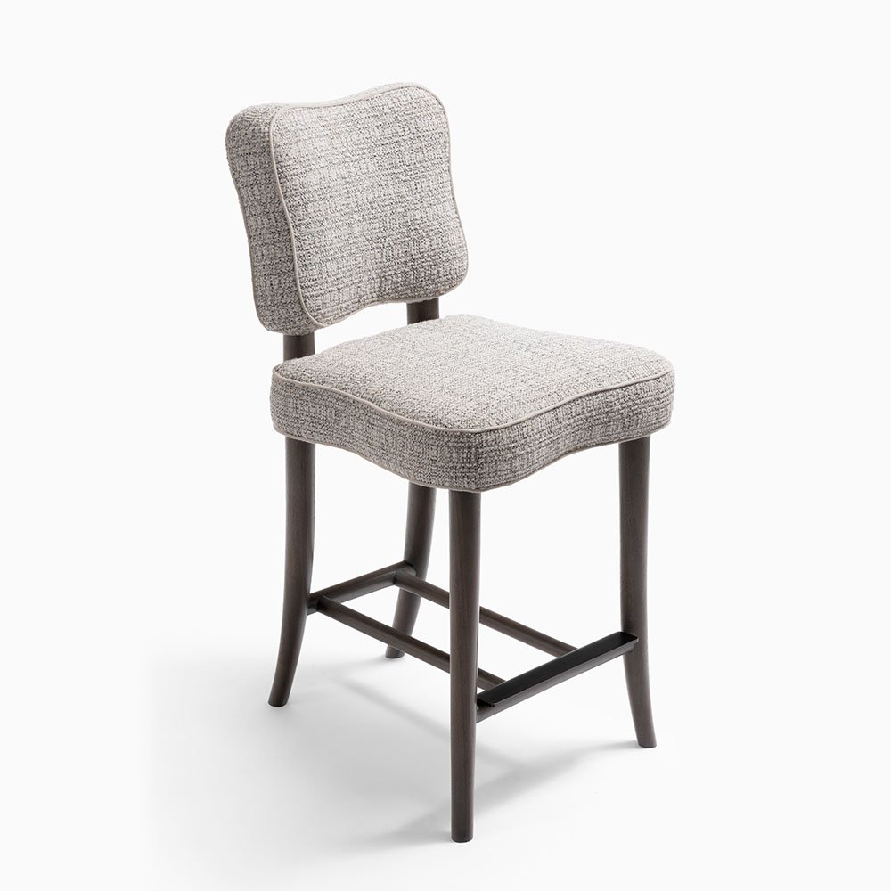 Royere Armless Barstool — Mattaliano Dining Chairs & Barstools