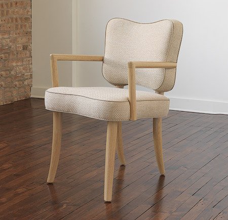 Royere Dining Chair with Arms — Mattaliano Dining Chairs & Barstools