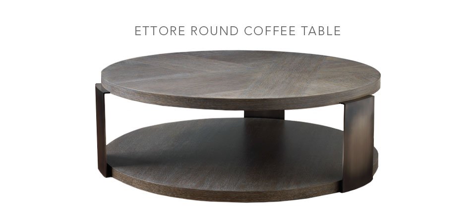 Ettore Round Coffee Table — Mattaliano Coffee Tables