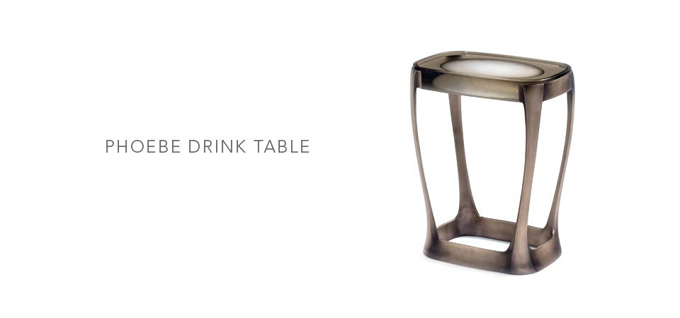 Phoebe Drink Table — Mattaliano Side Tables